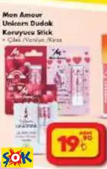 MON AMOUR UNİCORN DUDAK KORUYUCU STİCK MON AMOUR UNİCORN DUDAK KORUYUCU STİCK